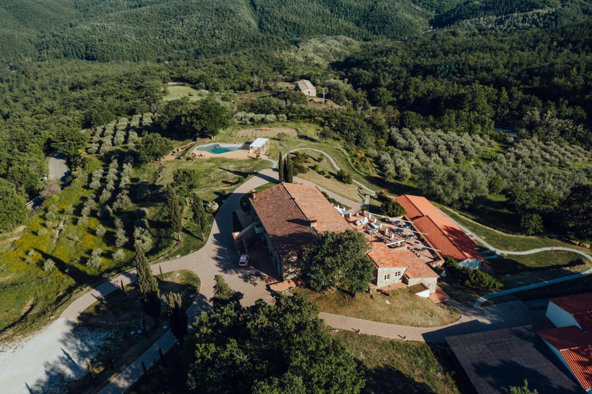 Vin Hotel - Wine Resort And Agriturismo Montieri Exteriér fotografie
